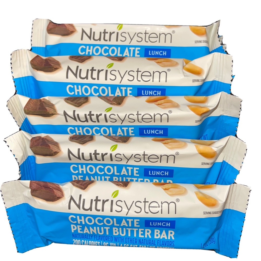 Nutrisystem® Chocolate Peanut Butter Bars Bundle, 5 count bars