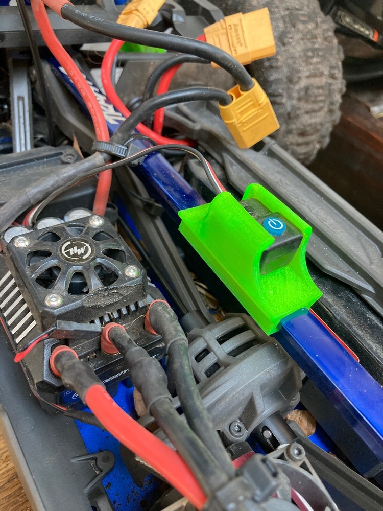 Traxxas Sedge Hobbywing Switch Mount