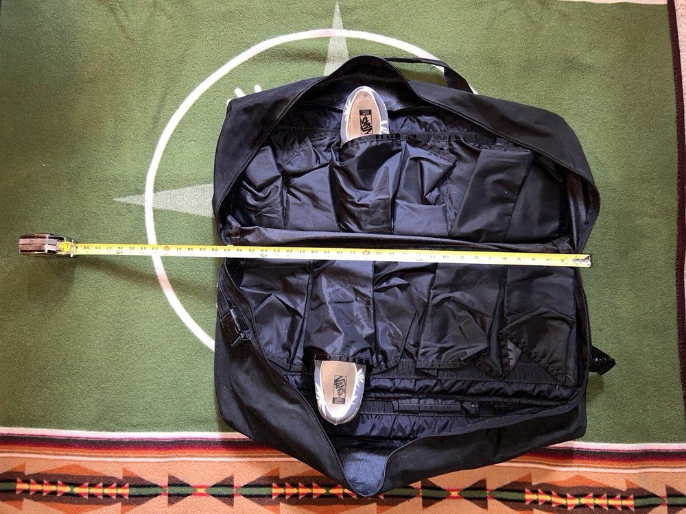 Mid 90s VANS Sample Shoes Bag Black White