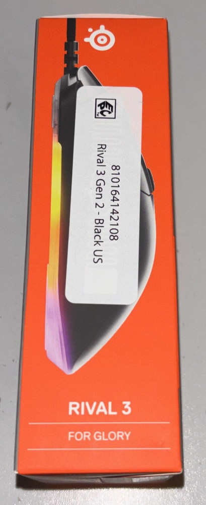 SteelSeries Rival 3 Wired Gen 2 Gaming Mouse NEW