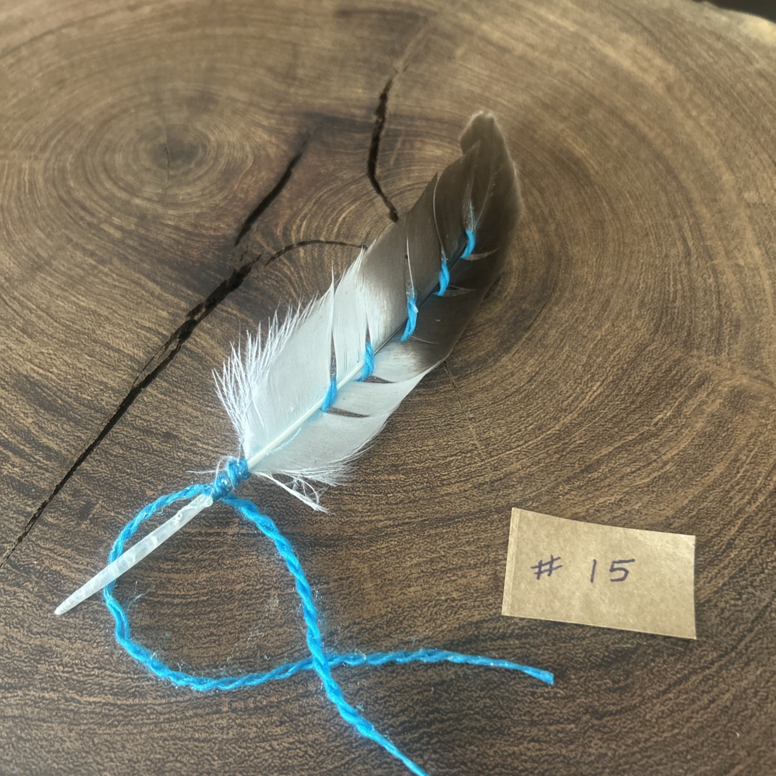 Hand crafted organic hat feathers western Stetson cowboy