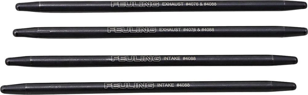 Feuling HP+ M8 0.165 Wall +0.040" Fixed Length Pushrods (4088)