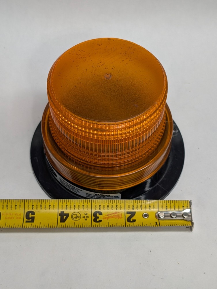 PRECO SAFETY 3318A STROBE LIGHT AMBER YELLOW BEACON