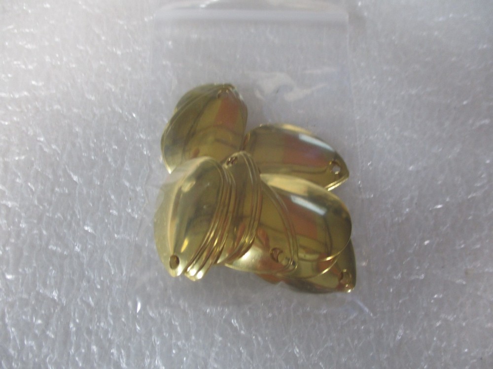 25 PCS. Colorado Brass Spinner Blades Size # 3