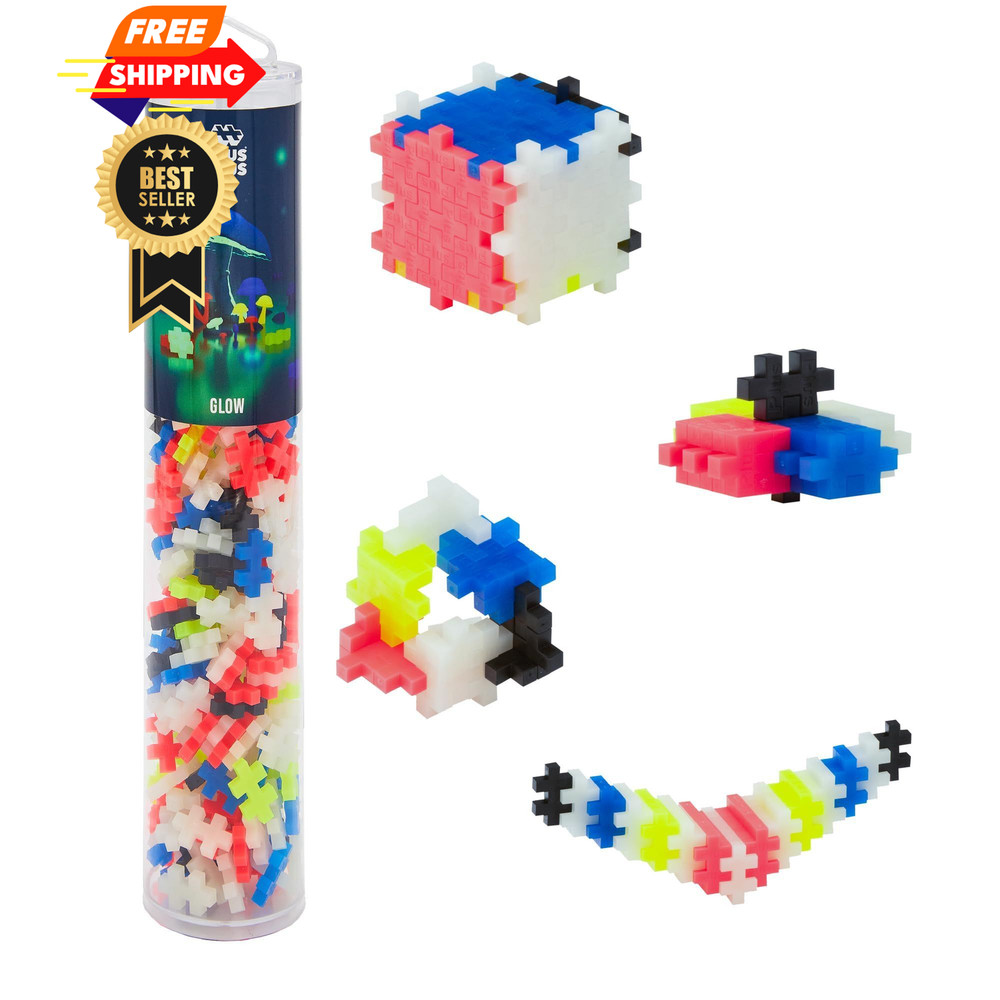 Plus 240 Piece Interlocking Building Blocks for Kids, 1 EA, Multicolor