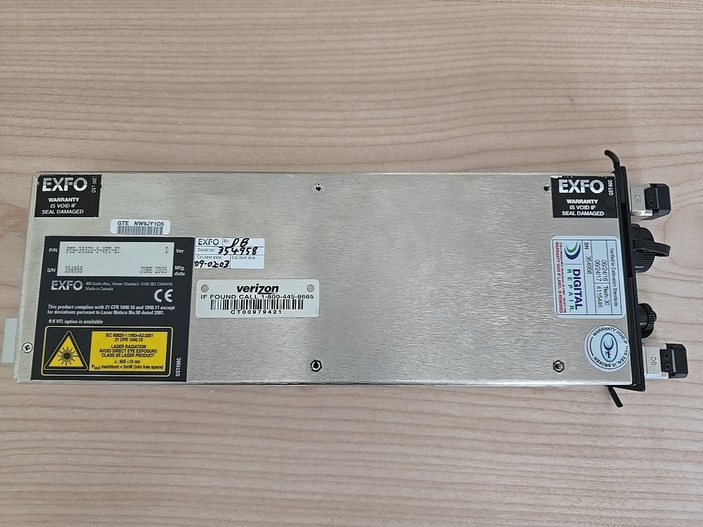 Exfo FTB-3930 FTB-3932X-VFT-EI Multitest 1310/1550 Module