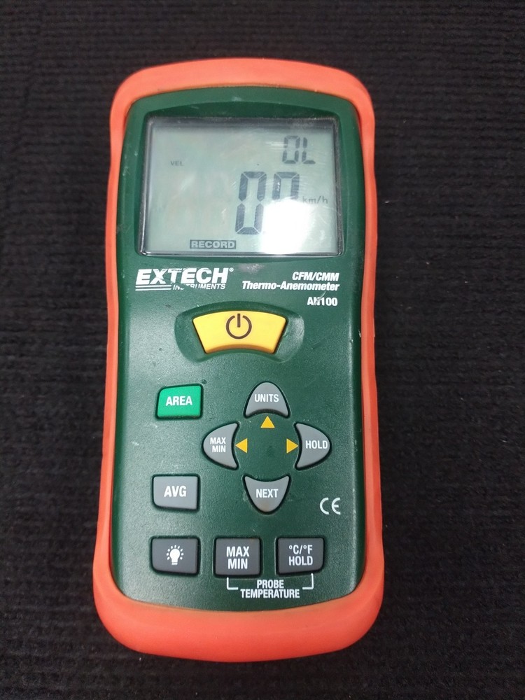 Extech AN100 CFM/CMM Thermo-Anemometer