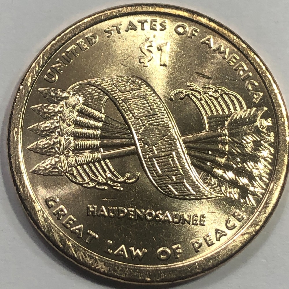 2010 D - Native American Golden Dollar Coin