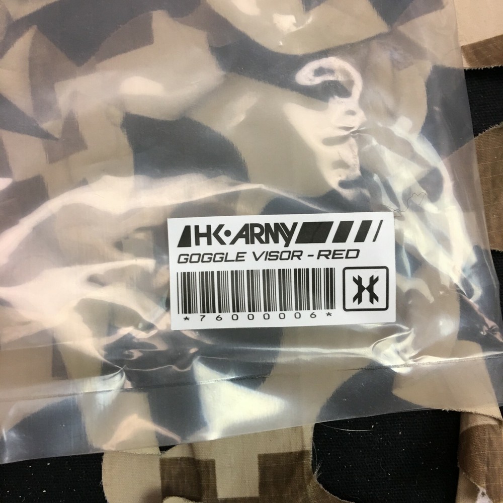 New HK Army KLR Goggle Visor - Red