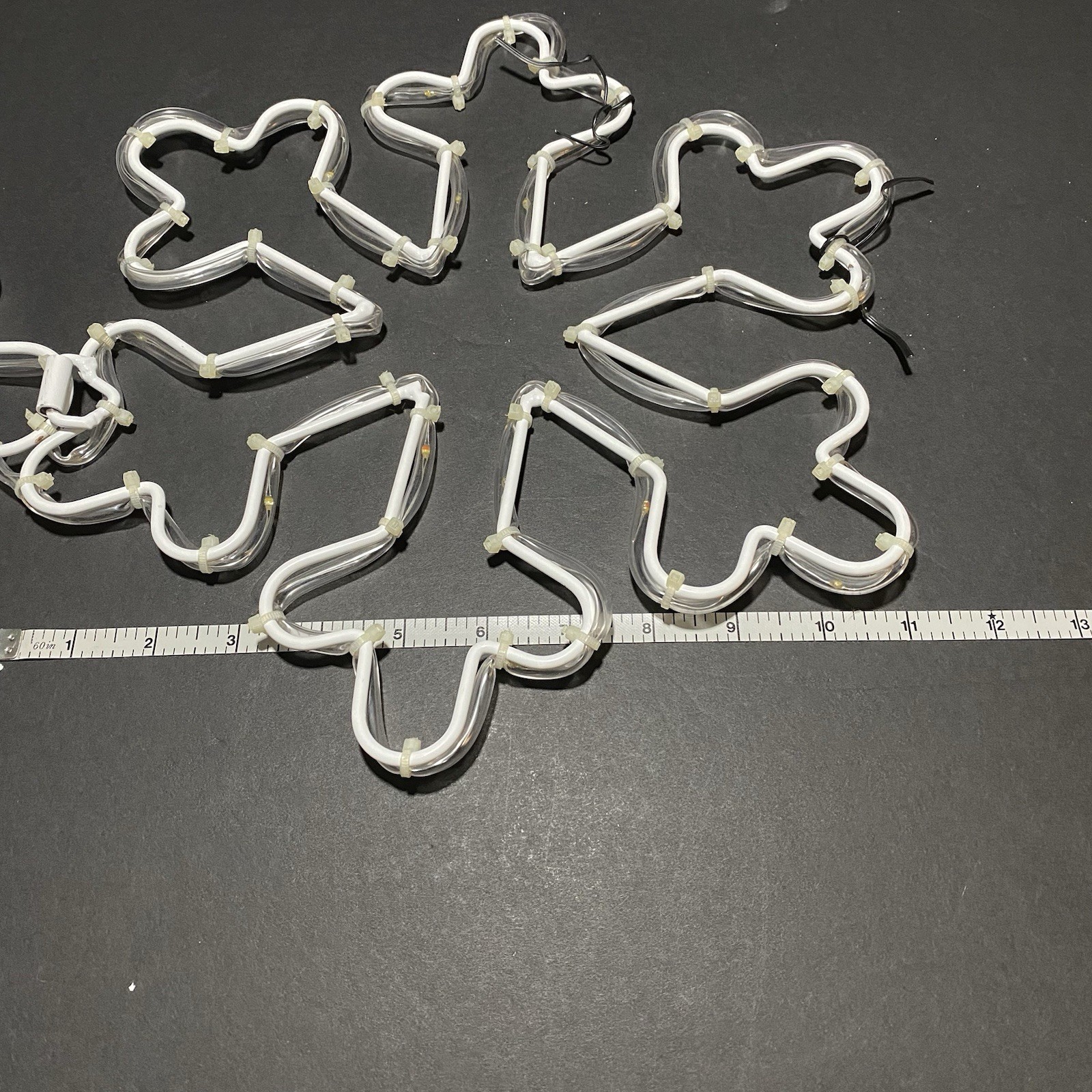 Mr. Christmas Holiday Icon Trio-Snowflakes Warm White/Multicolor