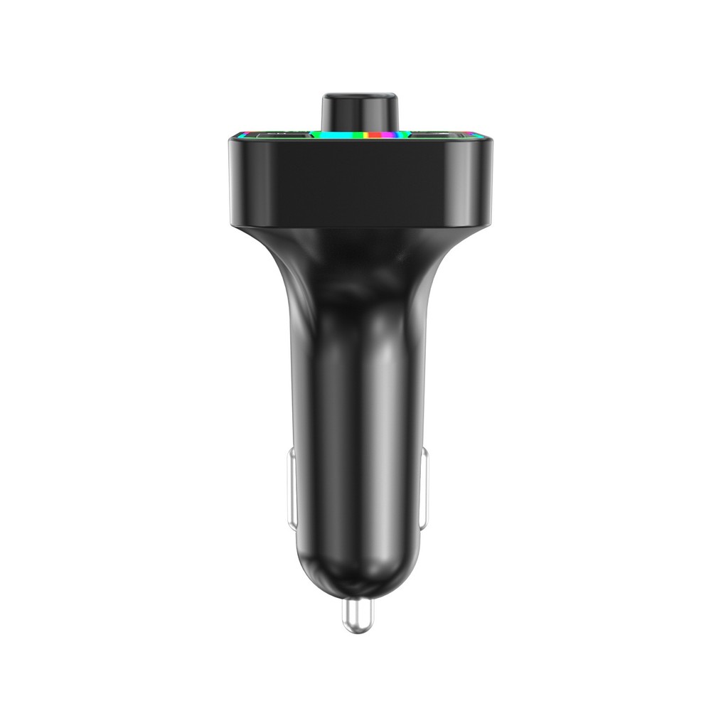 Bluetooth 5.0 Car Wireless FM Transmitter 2 USB PD Charger Adapter AUX Hand-Free