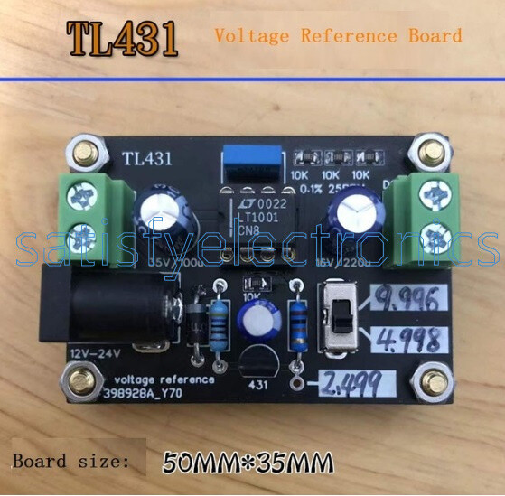 TL431 voltage reference board TL431 voltage source for calibrating multimeter
