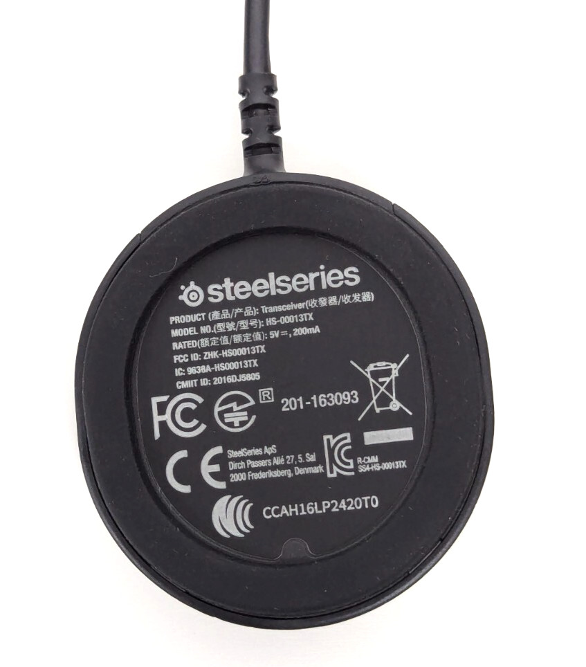 USB Dongle Receiver HS-00013TX For SteelSeries Arctis 7 Wireless Gaming Headset