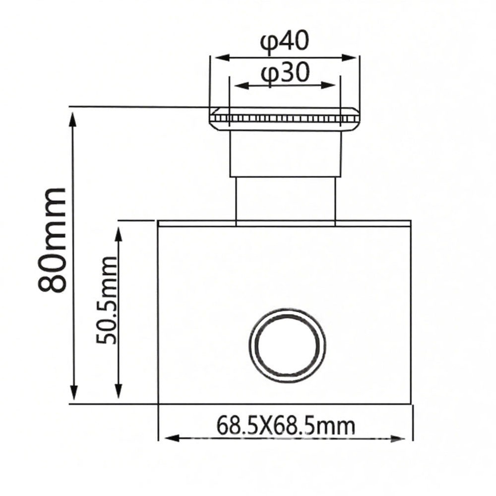 Latching 10A Stop Button Switch 1NC for Automatic Control Circuit Applications
