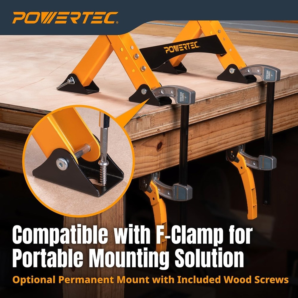 Wall-Mount Ready Folding Router Table Stand - Adjustable & Easy Set-Up UT1013