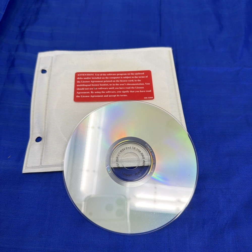 Vintage Gateway System Restoration CD Version 7.5 PC Software Disc