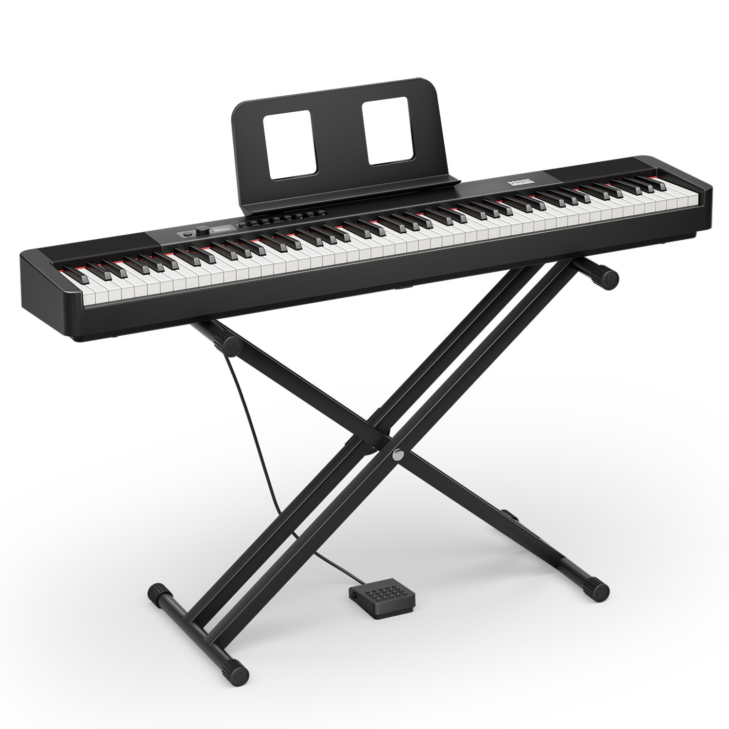 🎹 Donner DEP-20 Lite Digital Piano Keyboard 88 Weighted Key With Stand Pedal