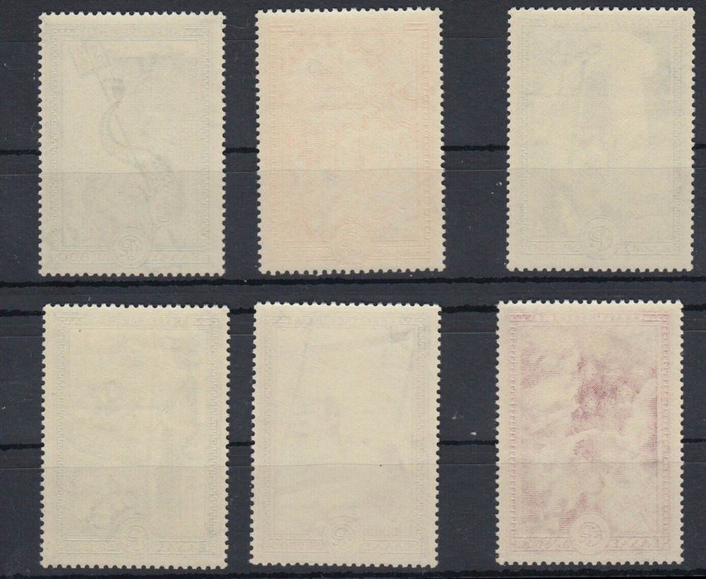 Greece 1951 Marshall Plan complete set MNH