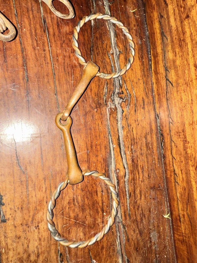 Snaffle Bit 5” Copper Handmade Loose Ring