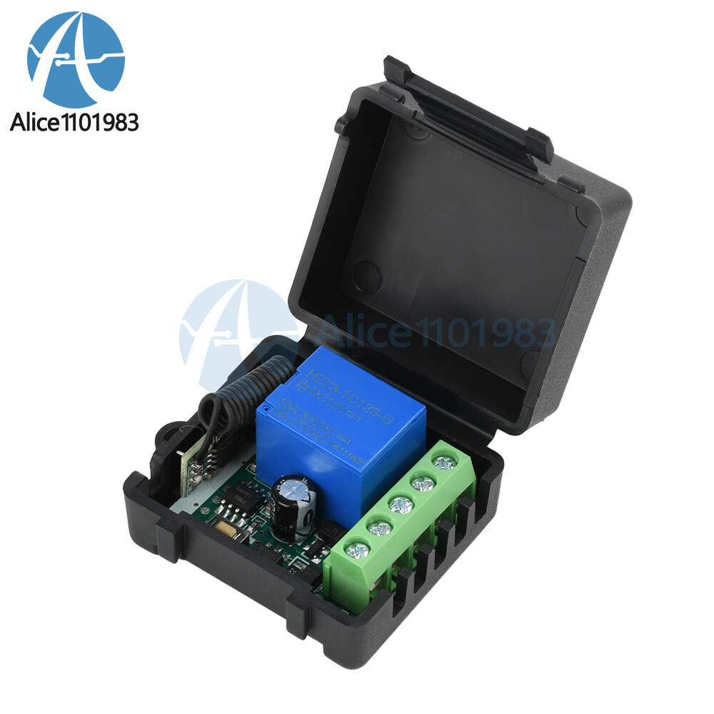 433Mhz Universal Wireless Remote Control Switch DC 12V Receiver Transmitter Set