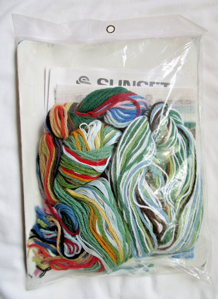 Dimensions Sunset "Bayside Lane” Needlepoint Kit