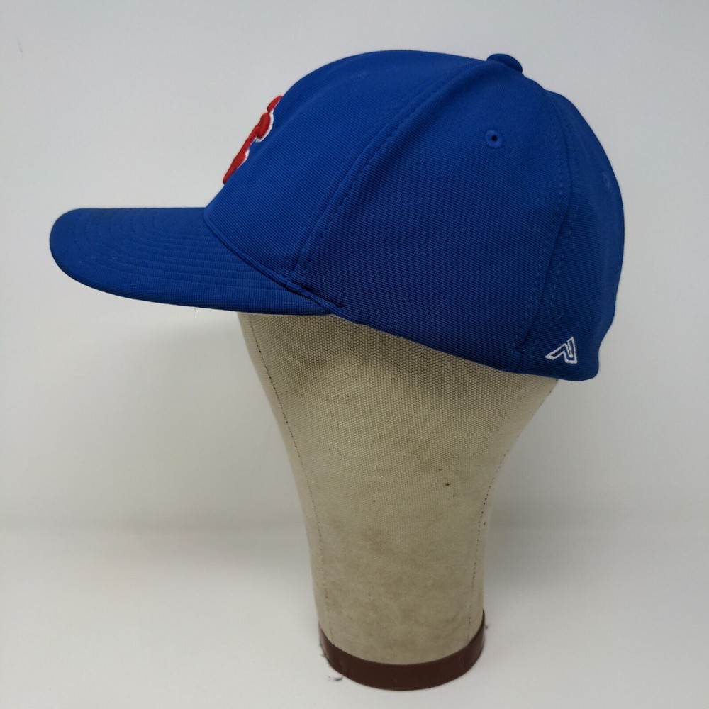 Brooklyn Cyclones Fitted Hat Blue Red Pacific Embroidered Baseball Cap