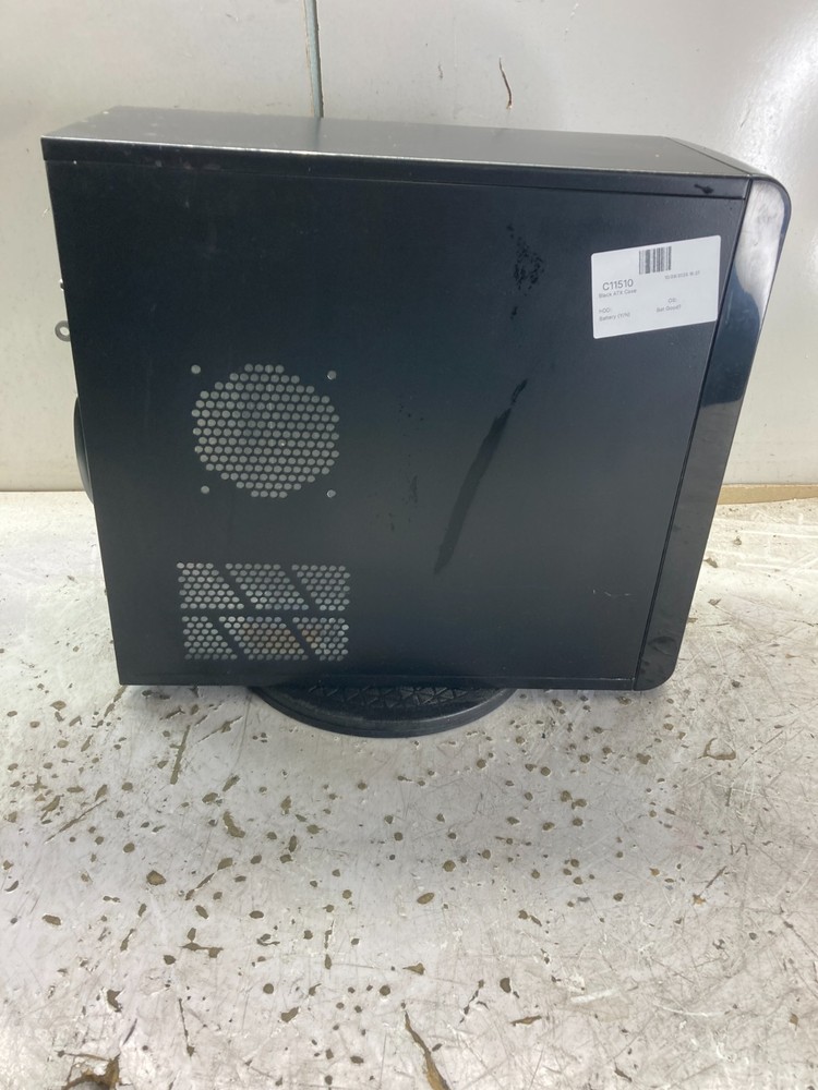 Retro Black mATX Case