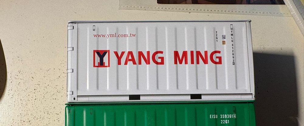 Japanese Container Storage Box YANG MING Container Model