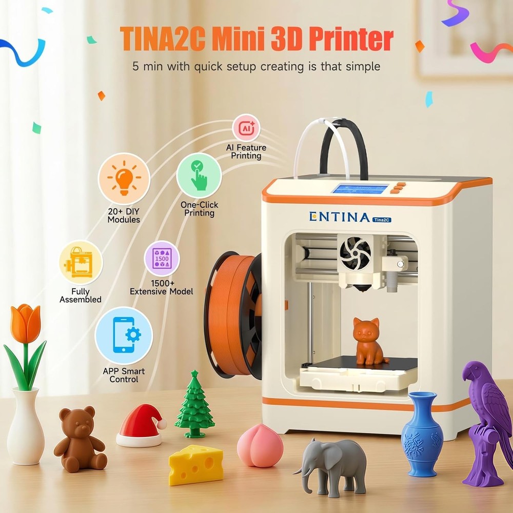 High Precision FDM 3D Printer Auto Leveling Large Build Volume DIY Printing