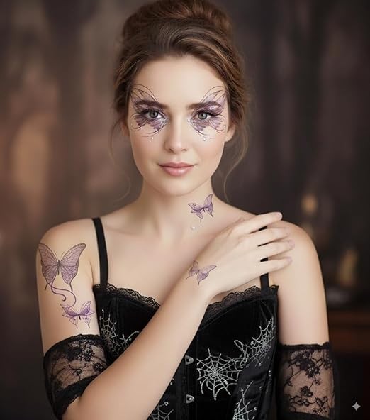 Fairy Wings Costume Set for Adults - Cosplay Accessories with 31.5"x29.5" But...