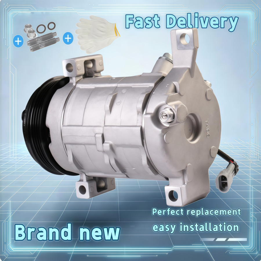 AC A/C Compressor for GMC YUKON 2001 2002 2003-2007 2008 2009 6.0L 5.3L 4.8L 1PC
