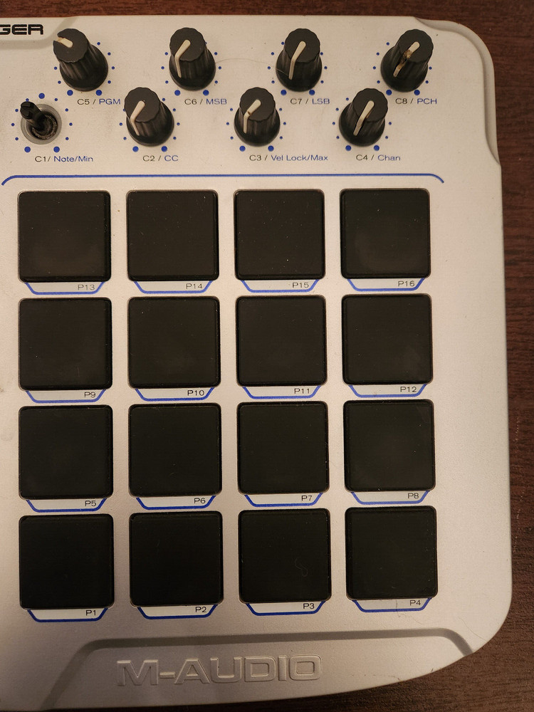 M-Audio Trigger Finger USB 16-pad MIDI Drum Control Surface