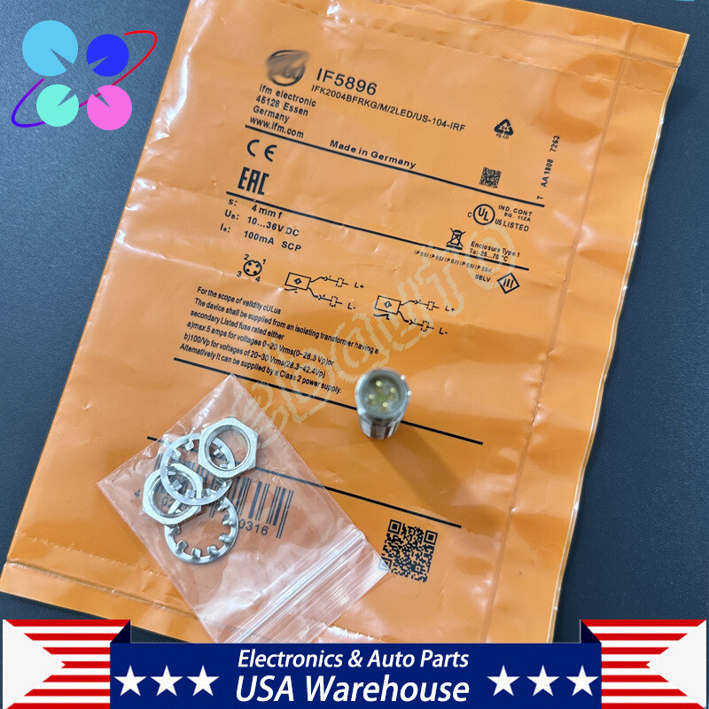 New Replacement For IFM Efector IF5896 Proximity Sensor IFS896