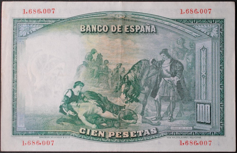 Spain P83 100 Pesetas XF