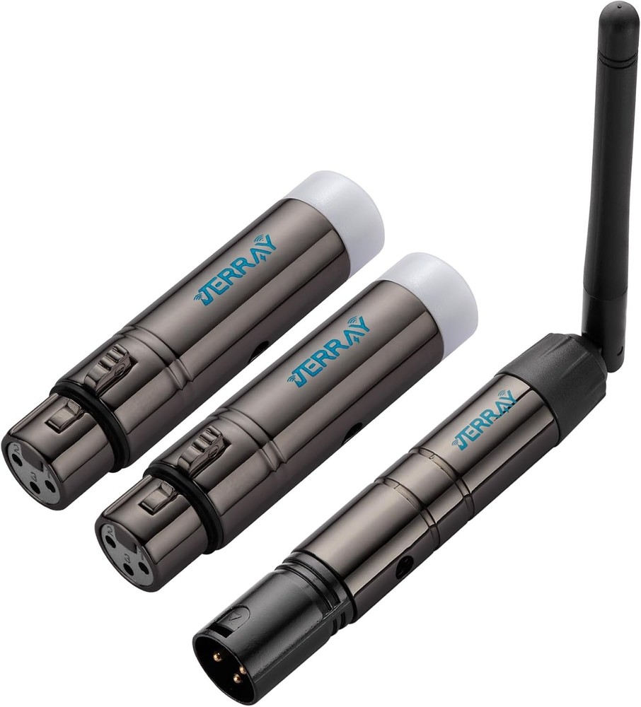 3-Piece Wireless DMX Controller Set | 1000ft Range, No Delay, 7 Group Control