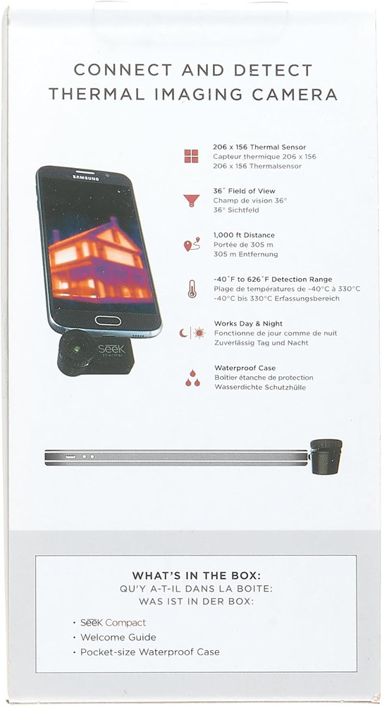 Android USB-C Compact Thermal Imaging Camera - Versatile & Portable