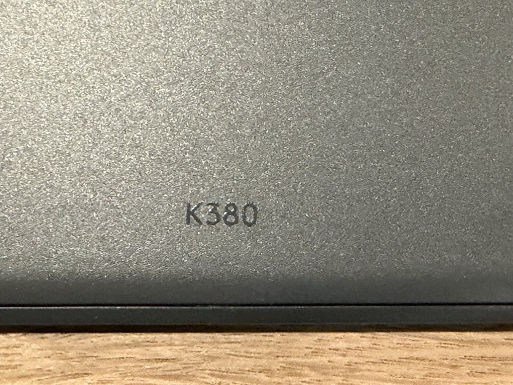 Logitech K380 Bluetooth Keyboard Graphite Color