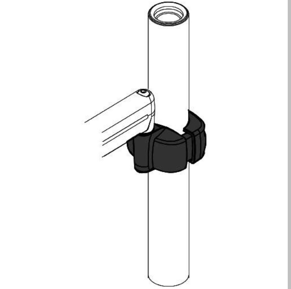 Chief KSA1007B Quick Release Bracket For Small Flat Panels Black