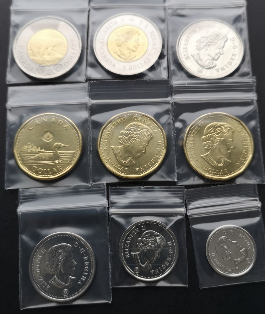 ***CANADA 2016 COMPLETE UNCIRCULATED COINS SET ***