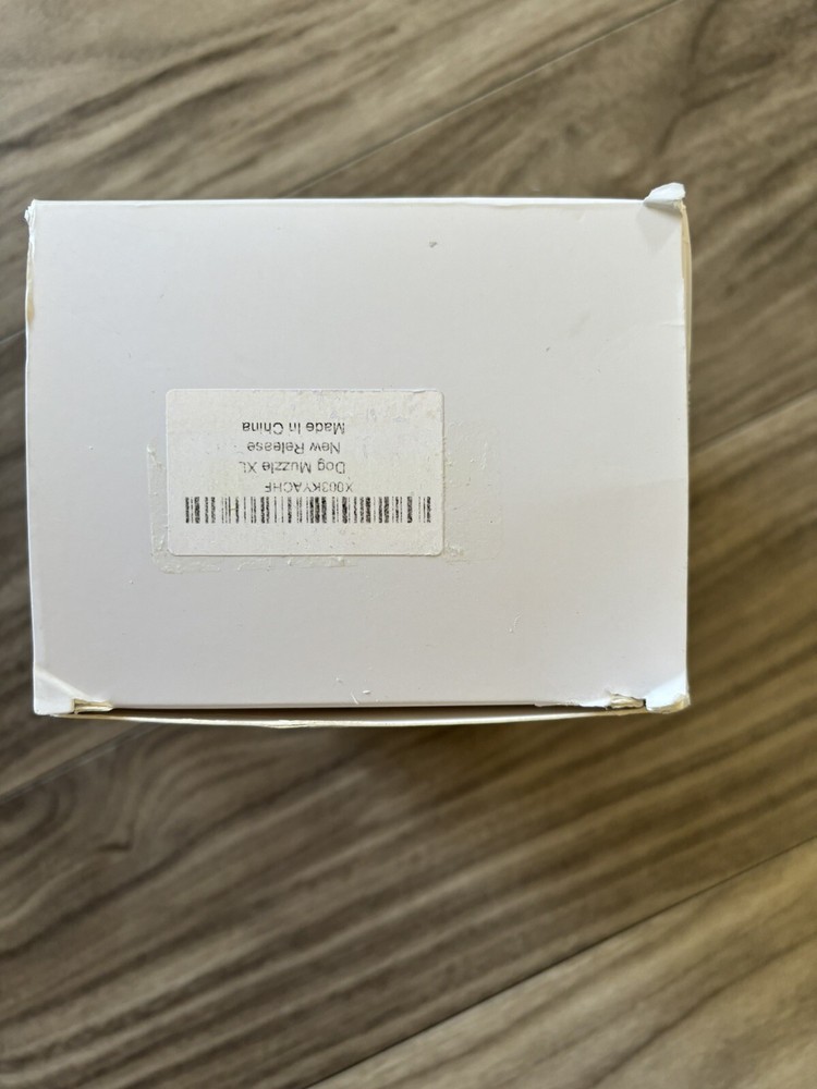 Dog Muzzle XL Breathable Basket Muzzle Black