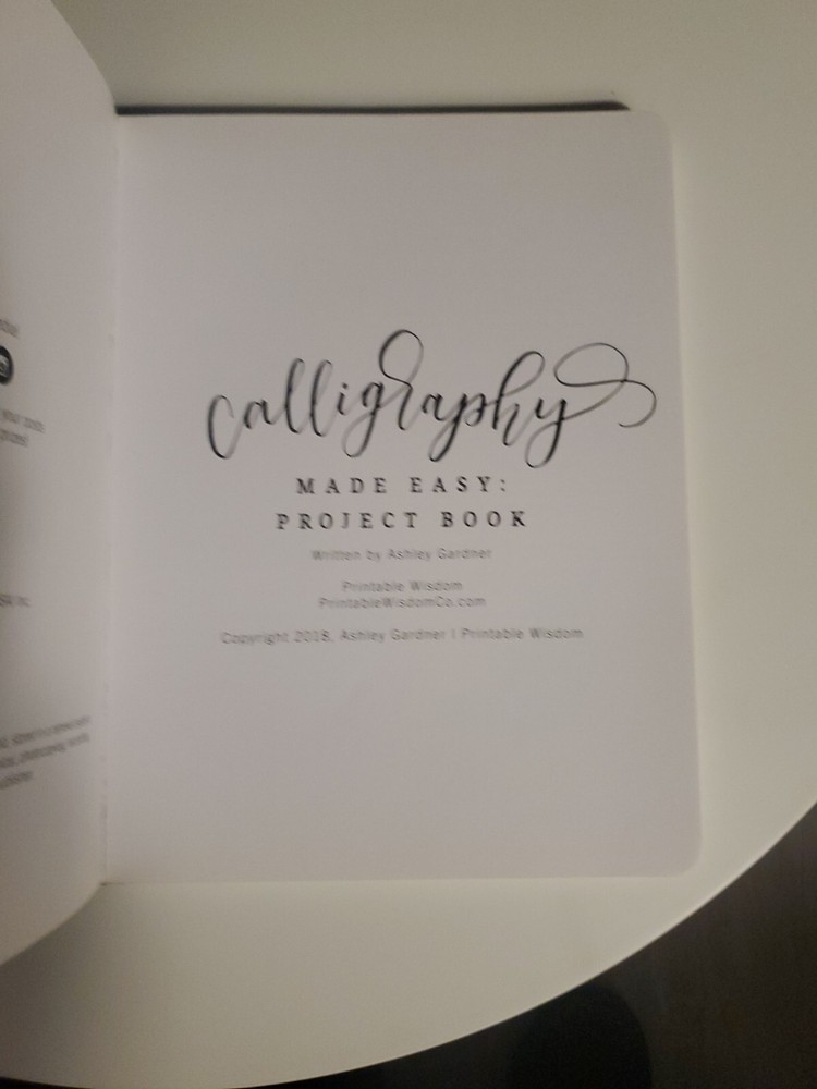 Calligraphy Masterclass Project Book And Art Accessory Kit