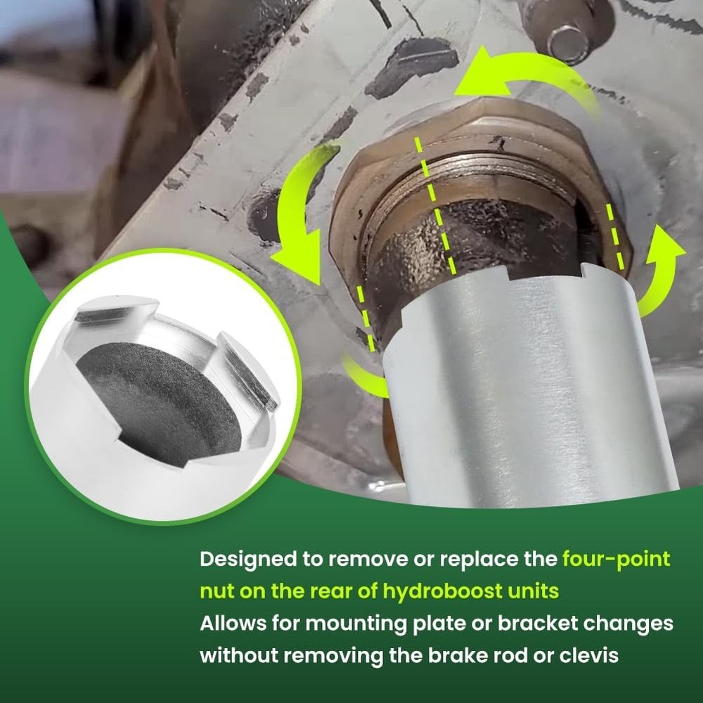 Hydroboost Socket Kit For Bendix hydroboost Large 4 Point Nut Require Welding