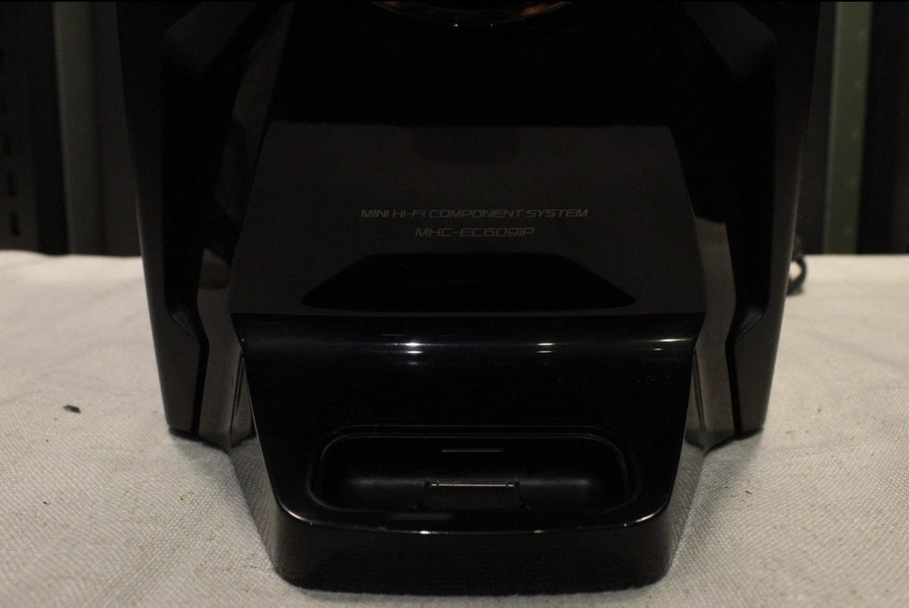 Sony MHC-EC609iP Mini Hi-Fi Shelf System, W/ Remote, Black