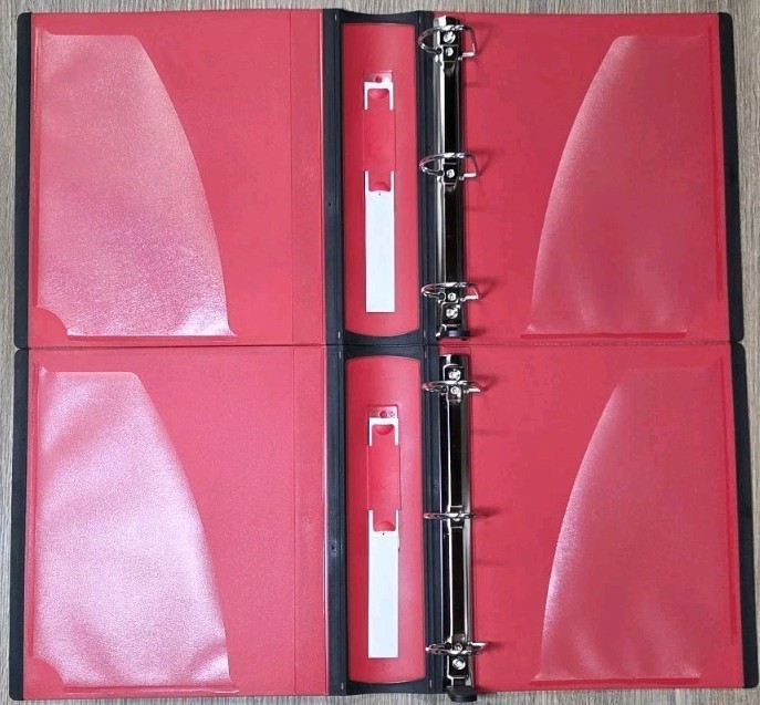 6 Pack Staples Better Binder, 2-Inch, Red