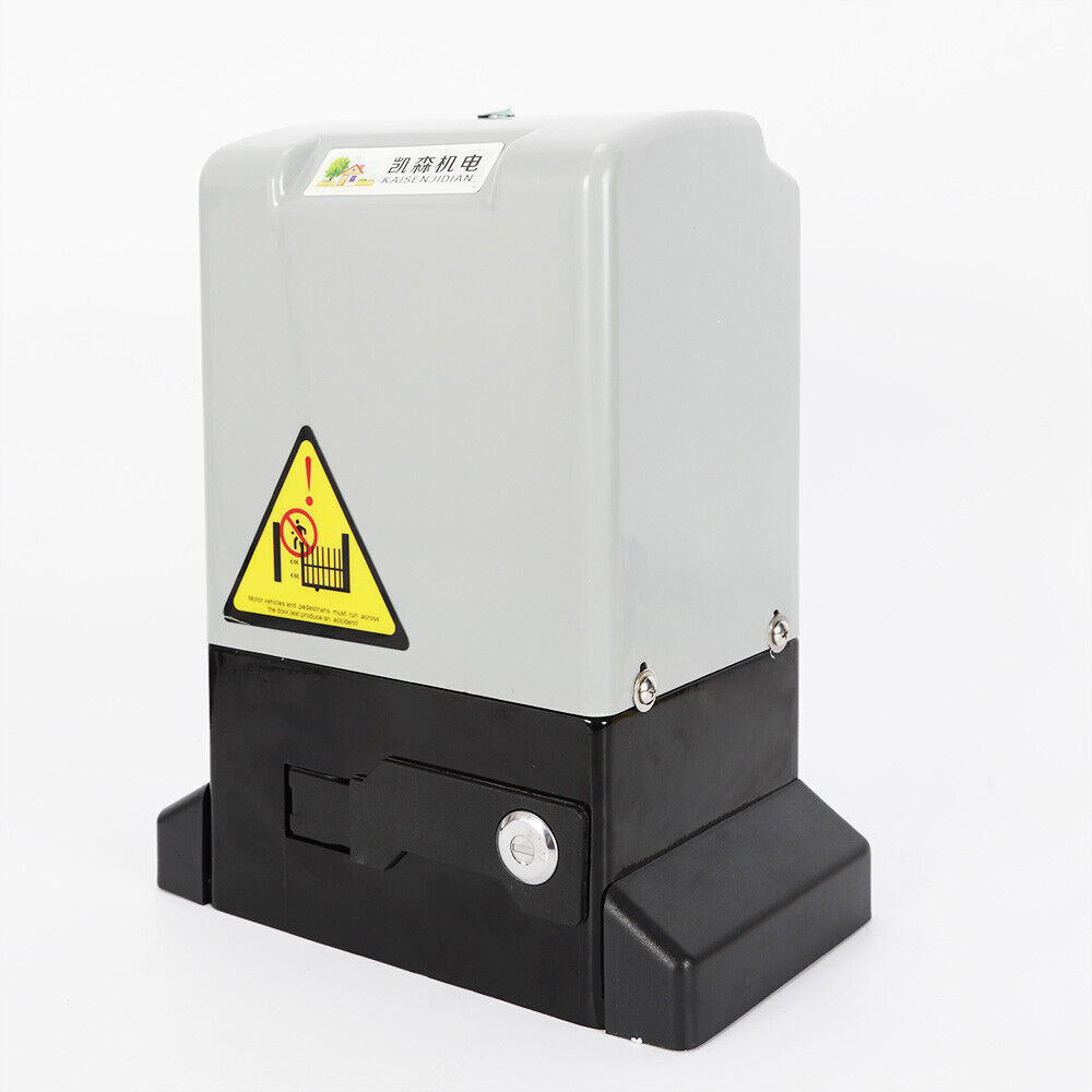 2700lbs Automatic Sliding Gate Opener Rack Driven with 2 Remotes & Complete Kit.