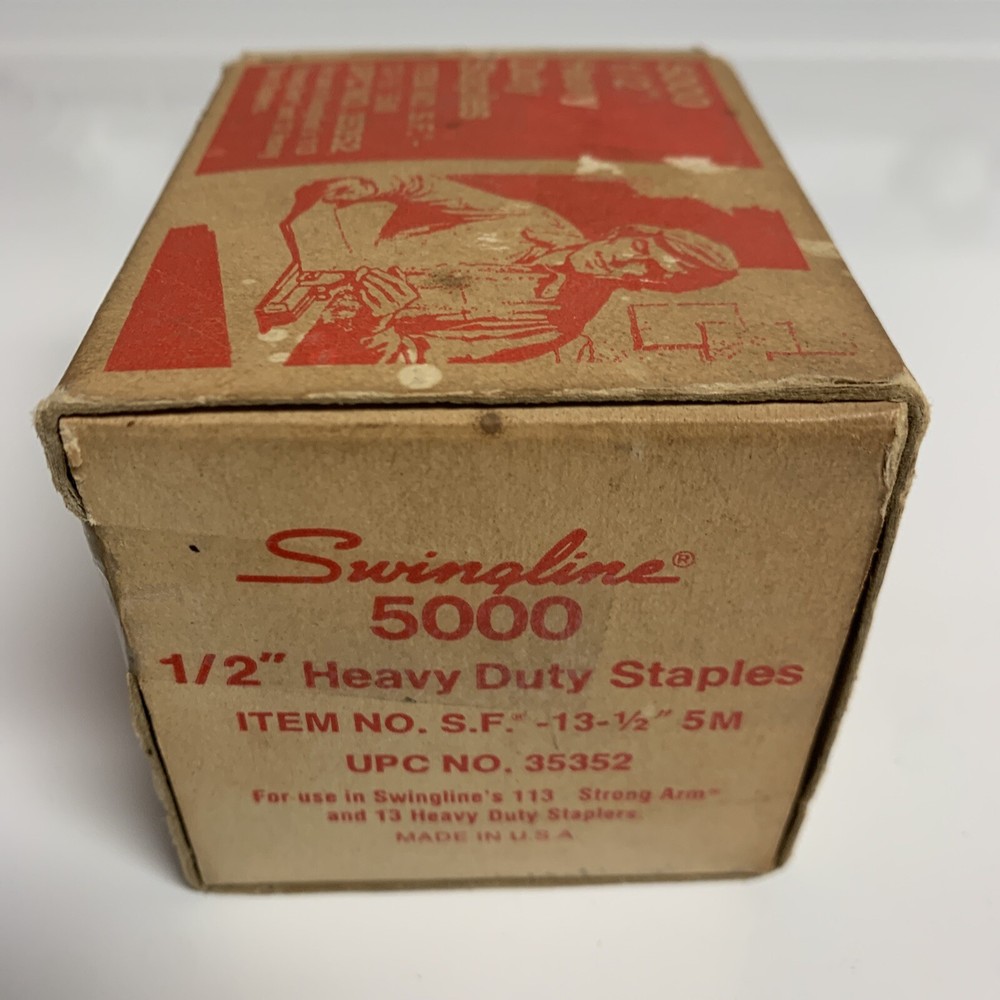 NOS Swingline 5000 1/2” Staples USA