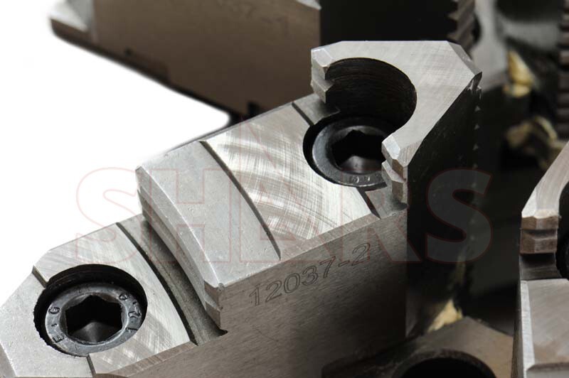 Shars 10" 6 Jaw Adjustable Universal Lathe Chuck .0005" TIR + Certificate R[