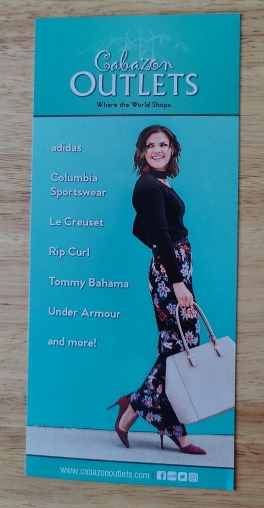 CABAZON OUTLETS, CALIFORNIA Visitor GUIDE