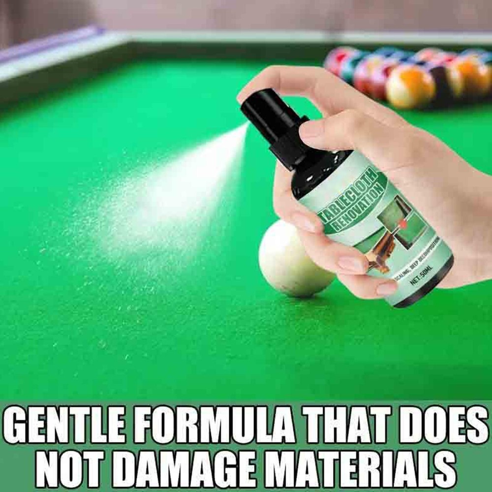 Felt Cleaner for Pool Table 50ml Quick Drying Maintenance Polisher