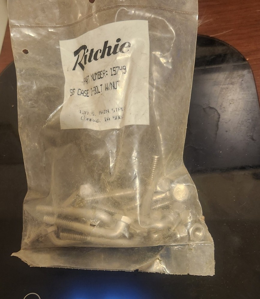 Ritchie 15749 SS Case J-bolt W/ Nut